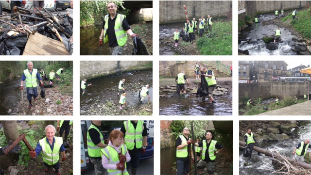 River Clean Up - A big thank you Montag11