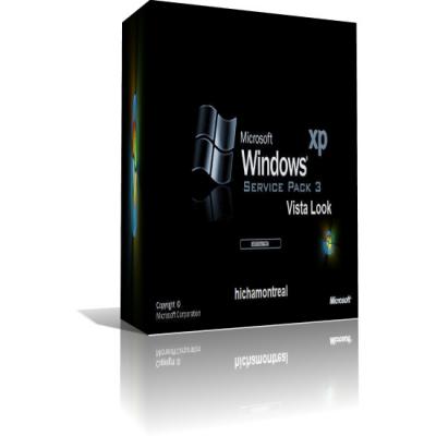 Microsoft Windows XP Pro (SP3) with Vista Look 12030010