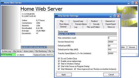 Home Web Server v1.3.3.90 2efqi510