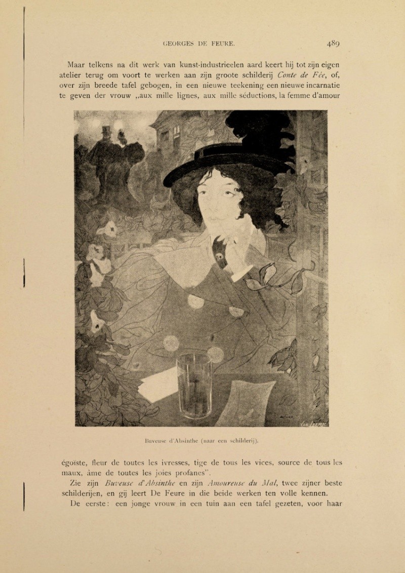 Georges de Feure Le Pavillion de l'Art Nouveau Bing - Exposition Universelle Paris 1900 48910