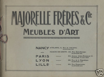 Majorelle Freres & Cie Meubles d'Art - Paris / Nancy / Lille / Lyon 729a_110