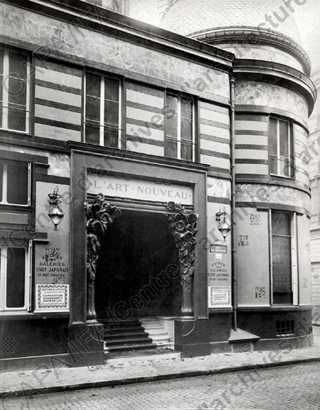 La maison de l'Art Nouveau - Maison Bing - Paris 1895 - 1905 Frapn012