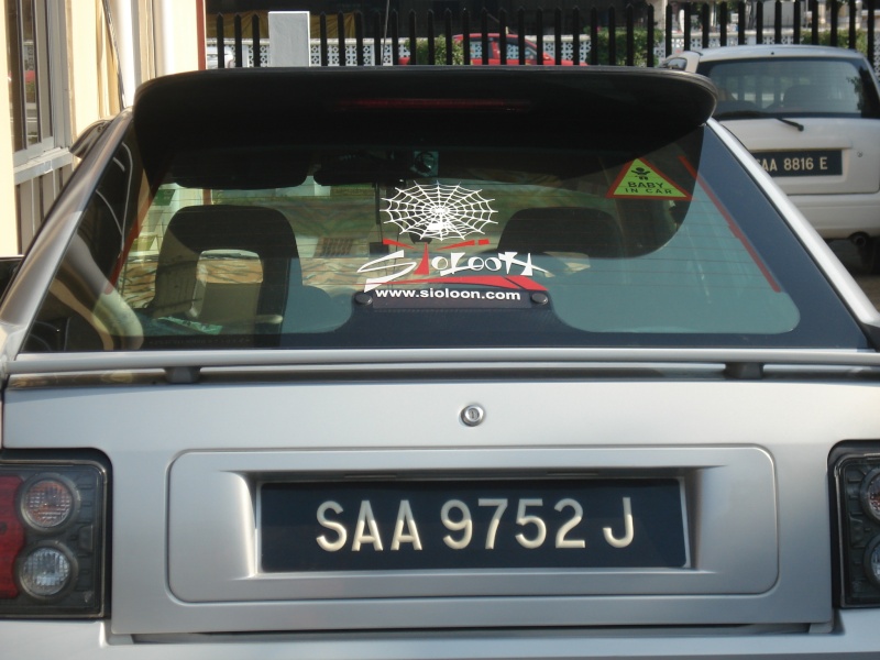Kereta memiliki sticker sioloon (2007-2009) Pagar_11