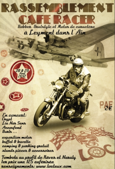 rassemblement cafe racer dans le 01 Affich10