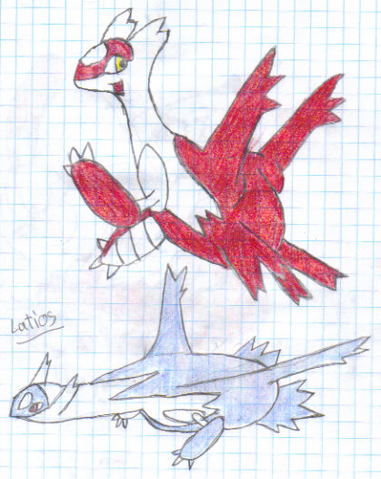 Paperyoshi Artwork Latias10