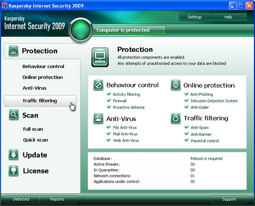 Kaspersky Internet Security 2009  219w5z14