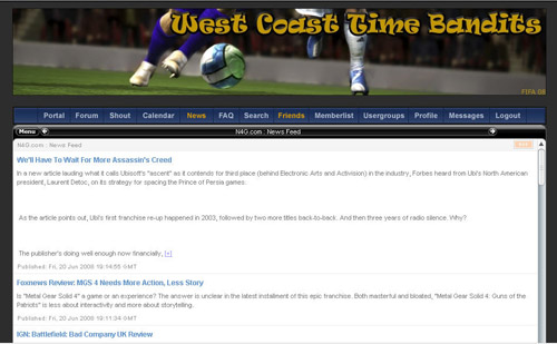 West Coast Time Bandits Gaming Clan News11