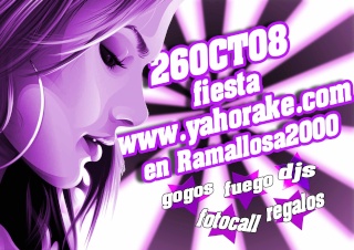 2 Fiesta Oficial Yahorake.com en Ramallosa2000 Flyerf11