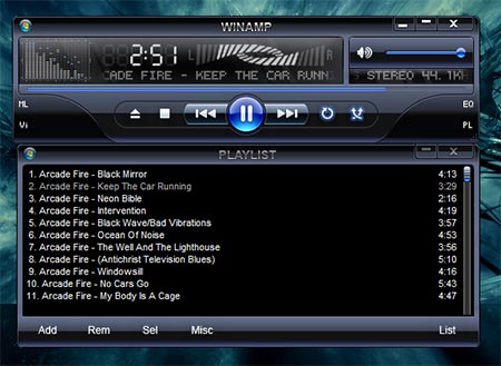 Histria e Popularizao do MP3 Winamp10