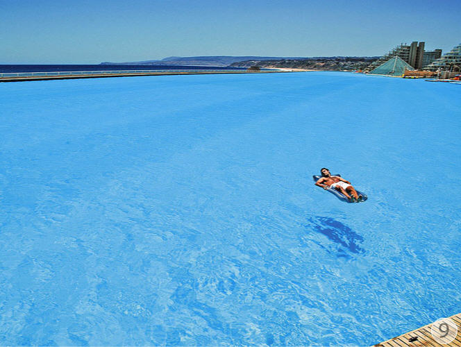 Guinness World Records Largest Swimming Pool&#8207; 510