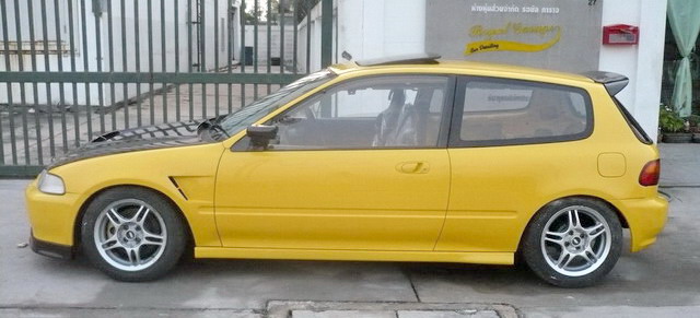 HONDA CIVIC 3 DOOR Yellow Type-R ของน้องซัน Rcweb Z1060410