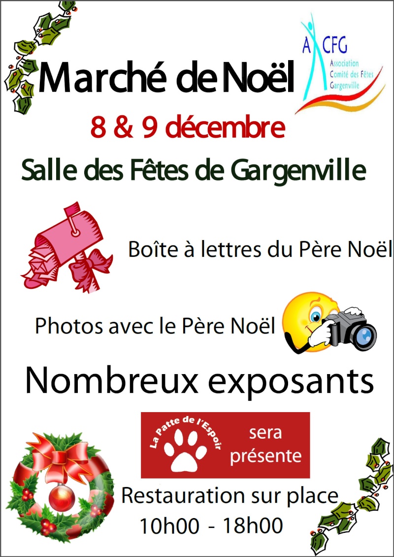 • 8-9 Décembre 2012: marché de Noël à GARGENVILLE (78)  Gargen10