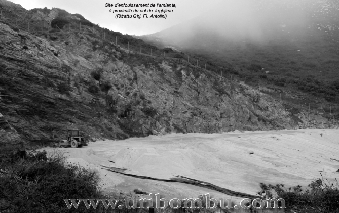 Mine de Canari - Haute Corse - FRANCE Amiant10