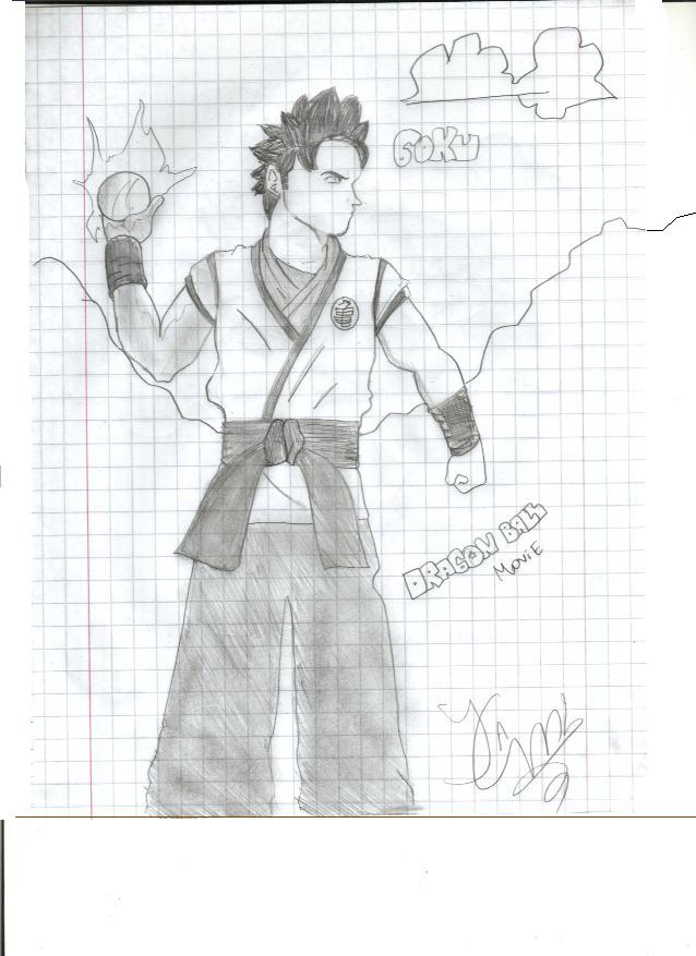 DIBUJOS DE DRAGON BALL !!!! - Página 3 Goku210