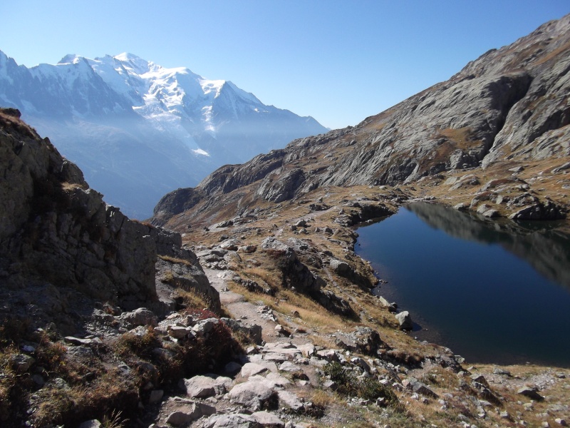 Le lac Blanc et le Mont Blanc Photo_64