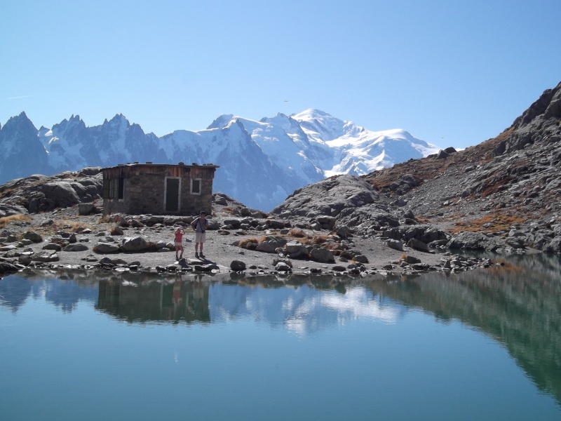 Le lac Blanc et le Mont Blanc Photo_68