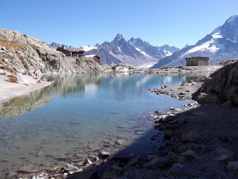 Le lac Blanc et le Mont Blanc Photo_70