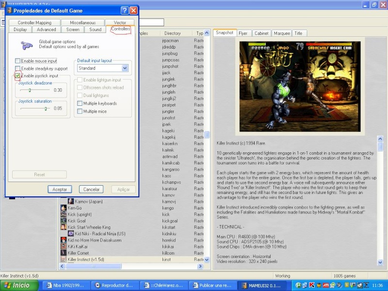 Emular KI en Ultra64  MAME32?? Contro11