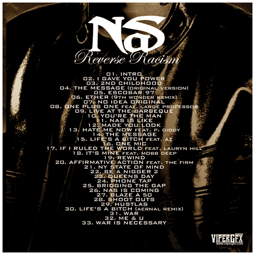 DJ Scream, DJ Dub, DJ Furious Styles - Nas: Reverse Racism 20080511