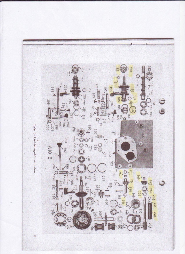 Pièces détachées F&S Tracte19