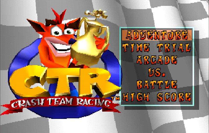 Crash Team Racing (CTR - Para PC) // DESCARGA Menu_c10