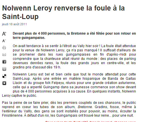 {Festival} Saint Loup (Guingamp)  ( 22 )- 17 Août 2011 Captur19