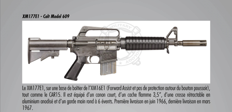 XM177E1 (Colt Model 609) - AR-15 Commando Xm177e10