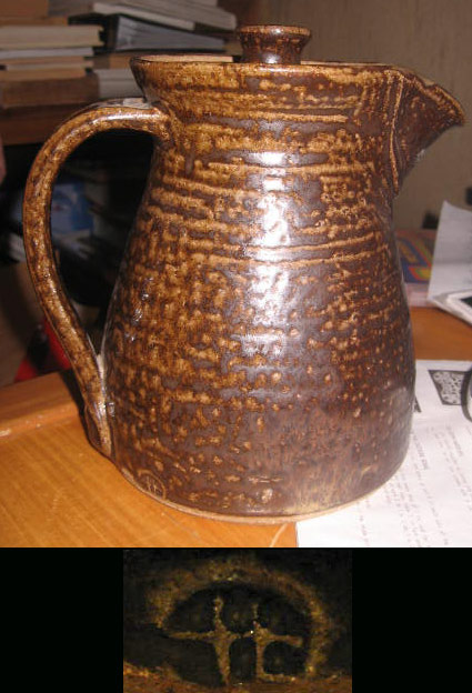 Salt glaze? Jug with potters stamp. Help please? Unknow10