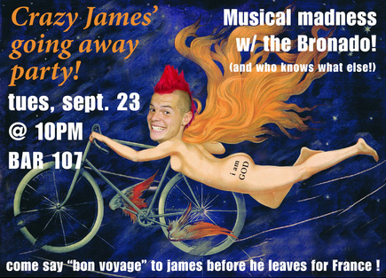 Crazy James Going Away Party Cycles10