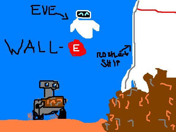 My incredible artwork Wall-e10