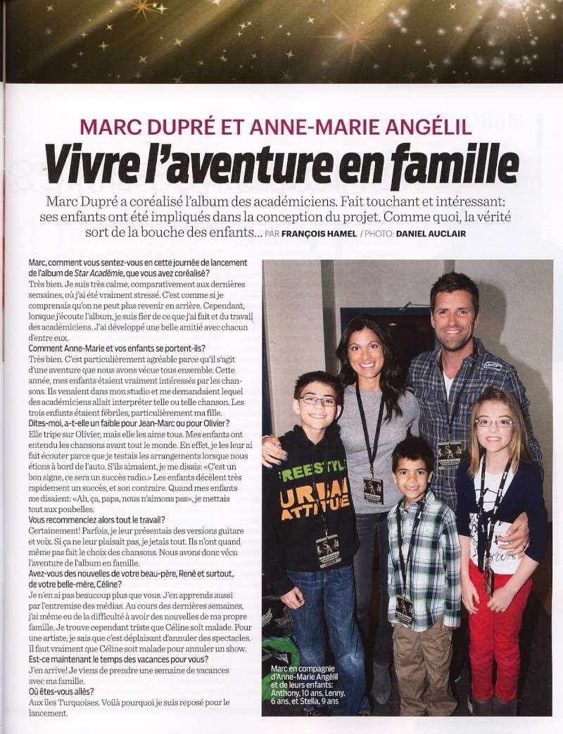 Marc Dupré et Anne-Marie Angelil - Vivre l'aventure en famille Sa1413