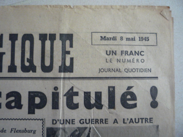 Des journaux belges mais très intéressant. P1030659