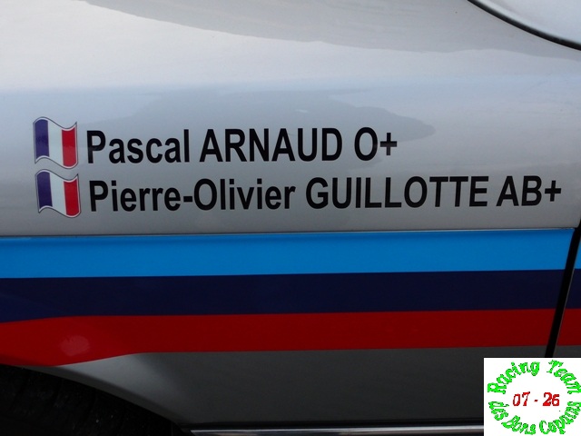 Présentation: Equipage N°69 Pascal Arnaud/Pierre-Olivier Guillotte MCH 2012 P1040813
