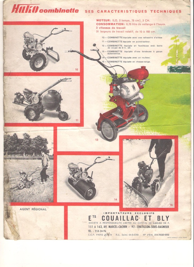 Recherche Pièce Motoculteur HAKO 1968 001_210