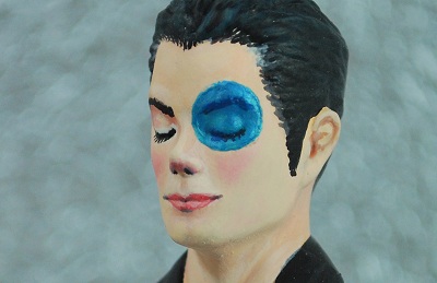 statuette de Michael Jackson Oeil Bleu Michae22