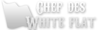 Chef des white flat