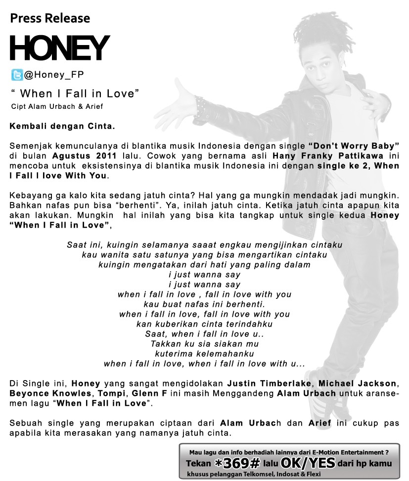 Honey - When I Fall In Love (2nd Single) Press_10
