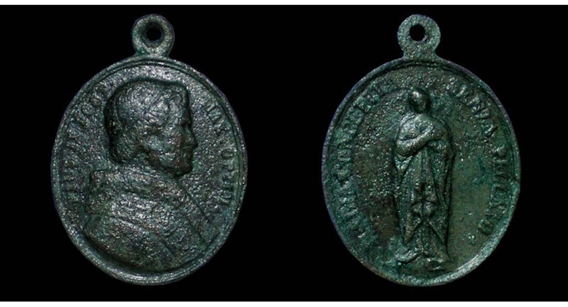 Médaille PIE IX et Marie - XIXème 00211