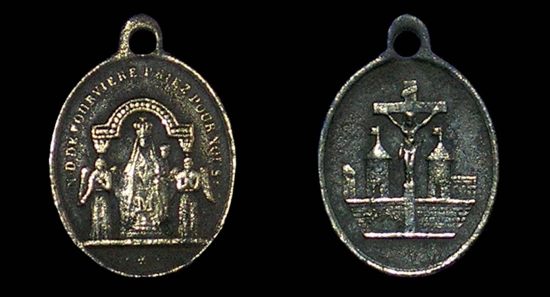 ND-de-Fourvière - LYON XIXeme (revers la chapelle saint esprit) 00610