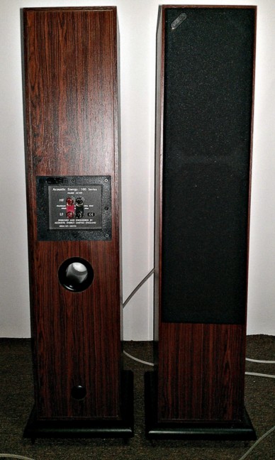 Acoustic Energy floorstand speaker (Used) Imag0135