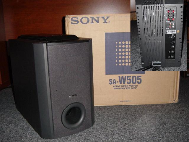 Sony active subwoofer (Used) Subwoo10