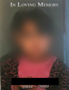 CANADA • Female, 4 (2009) /Convicted: Foster Parent (aunt) ~ Edmonton AB Edmont10