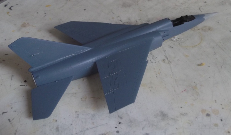 Mirage F-1C n°3 - 1/12 Tigres Italeri 1/48 - FINI Mirage14