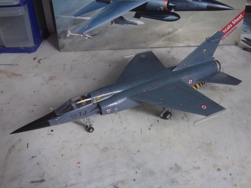 Mirage F-1C n°3 - 1/12 Tigres Italeri 1/48 - FINI Mirage30