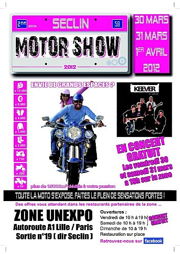Motor Show 2012 Seclin les 30, 31 mars et 01er Avril Affich29