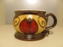 Coffee Mug stamped Tpm YwH Handmade -Evgeni Ivanov, Bulgaria  34810