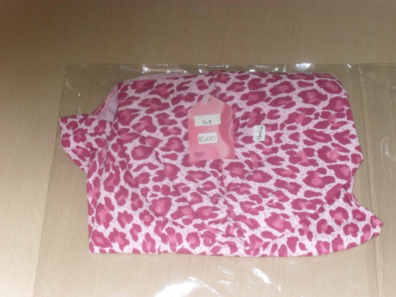 Pink Tiger Print Hoodie - Size Medium - KISSIBOO Auctio31