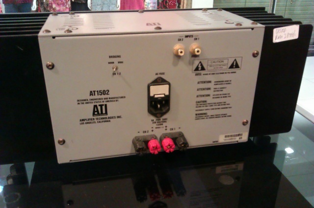 ATI power amplifer AT1502 (SOLD) A212