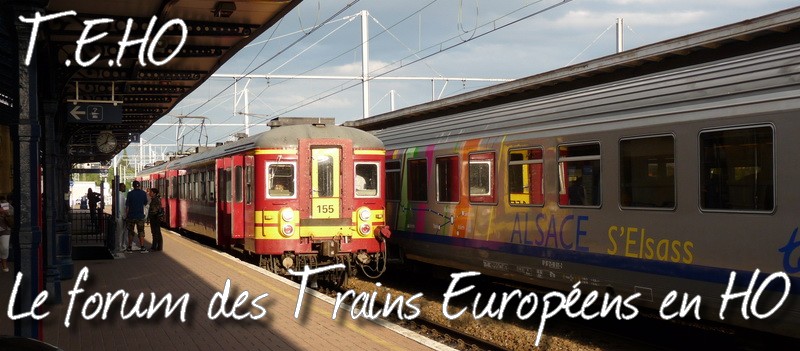 Les trains européens en HO