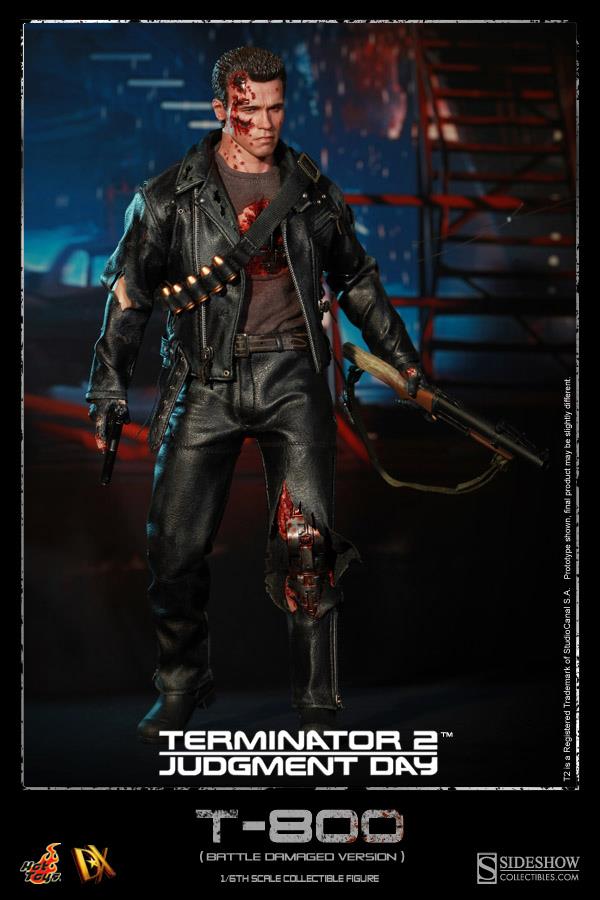 HOT TOYS -  Terminator 2 - T-800 Battle Damaged Version 37840710